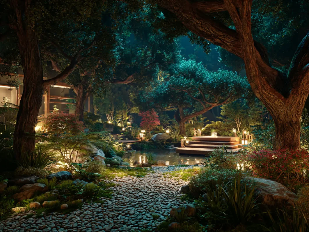 Energiatakarékos és hangulatos kert sötétben is