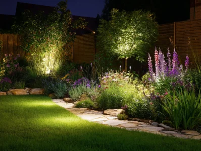 A szolár kerti világítás előnyei lakóparkokban Siófok környékén