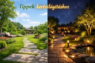 Tippek kertvilágításhoz