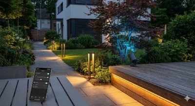 Okos kertvilágítás