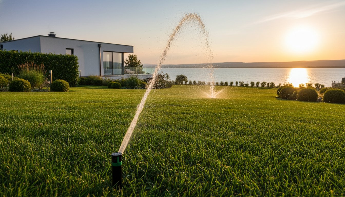 Automata öntözőrendszer Siófok | EcoShine Kertépítés