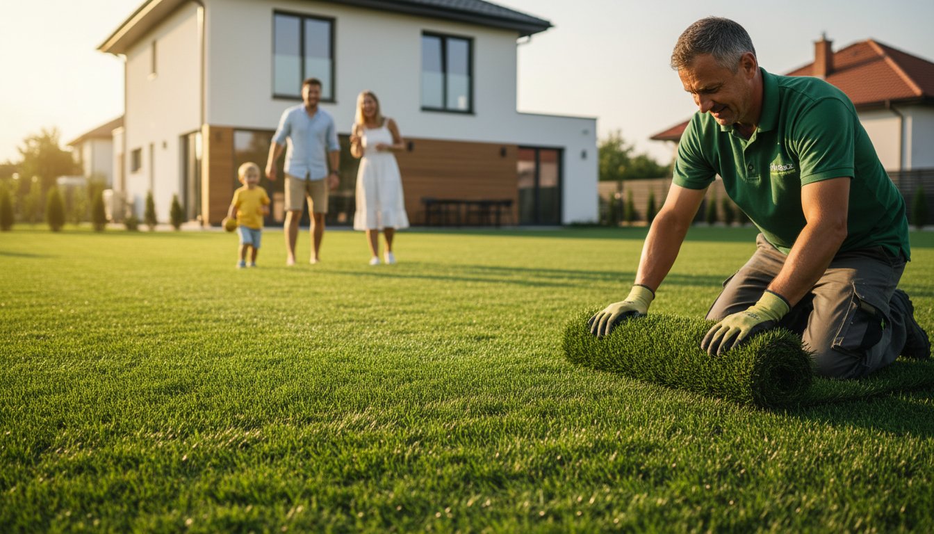 Gyepszőnyeg Kaposvár: Megéri az azonnali zöld pázsit 2026-ban?