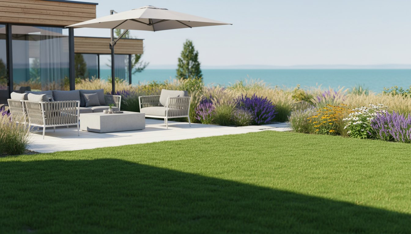 Kertépítés Fonyód: Prémium kertek tervezése és kivitelezése a Balaton partján