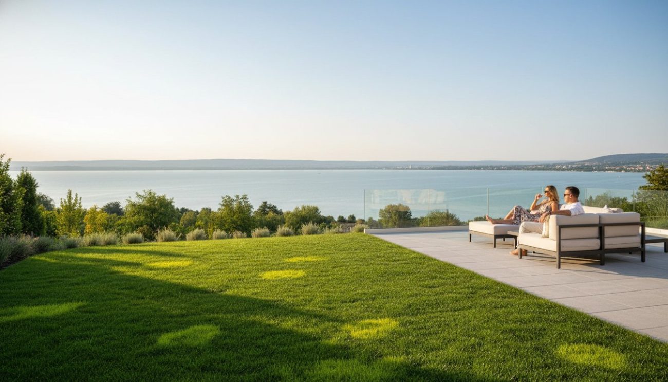 Kertépítés Zamárdi: Prémium kertek kivitelezése a Balaton déli partján