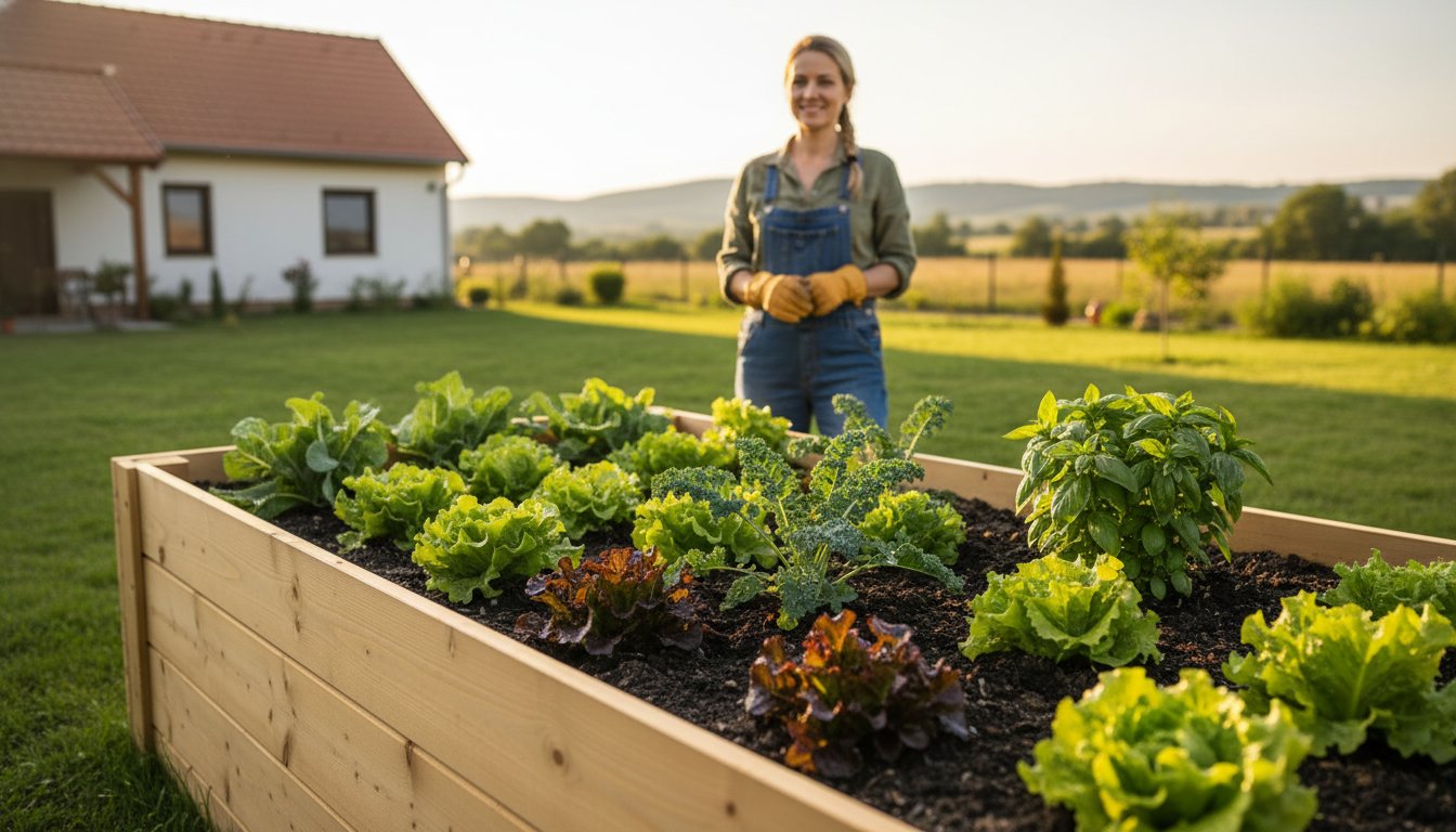 Magaságyás építés Kaposváron: Profi útmutató a termékeny kerthez 2026-ban