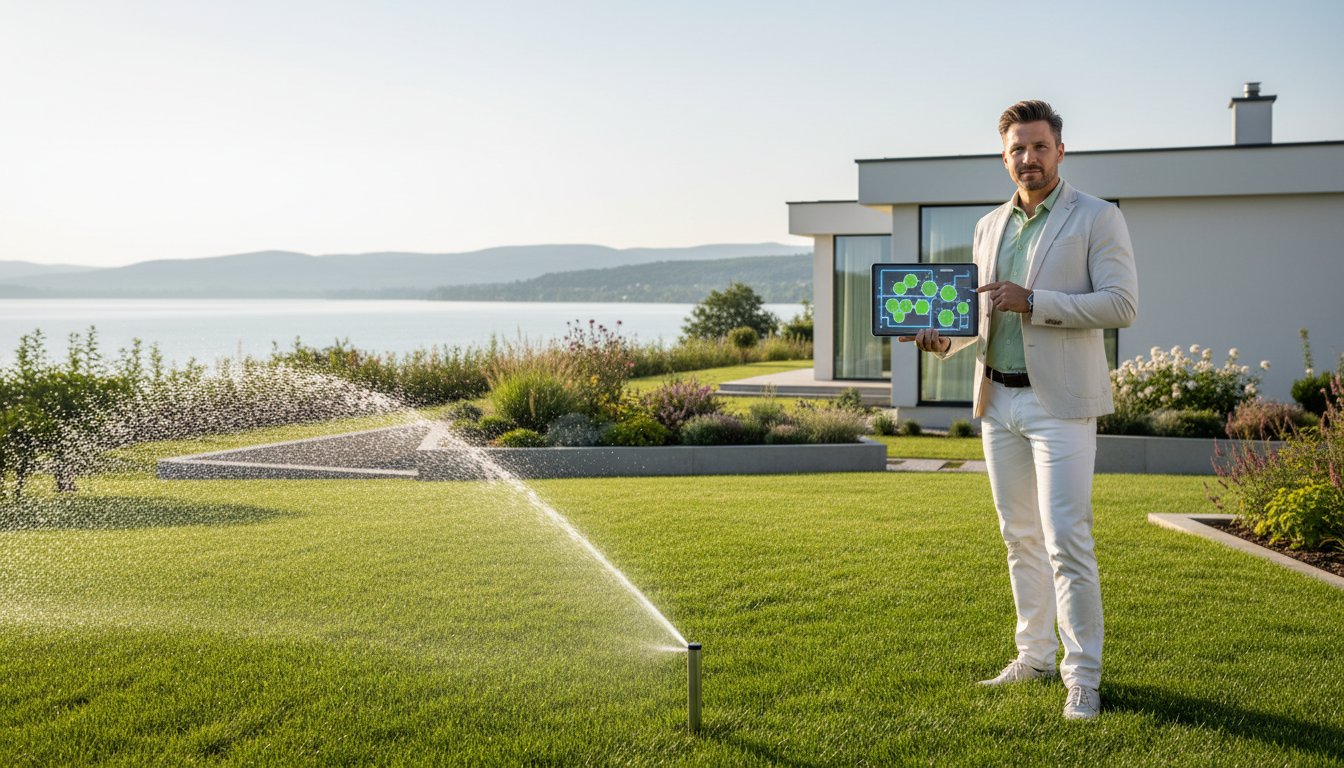 Öntözőrendszer tervezés Kaposváron és a Balatonnál: A profi tervezés ellenőrzőlistája 2026-ban