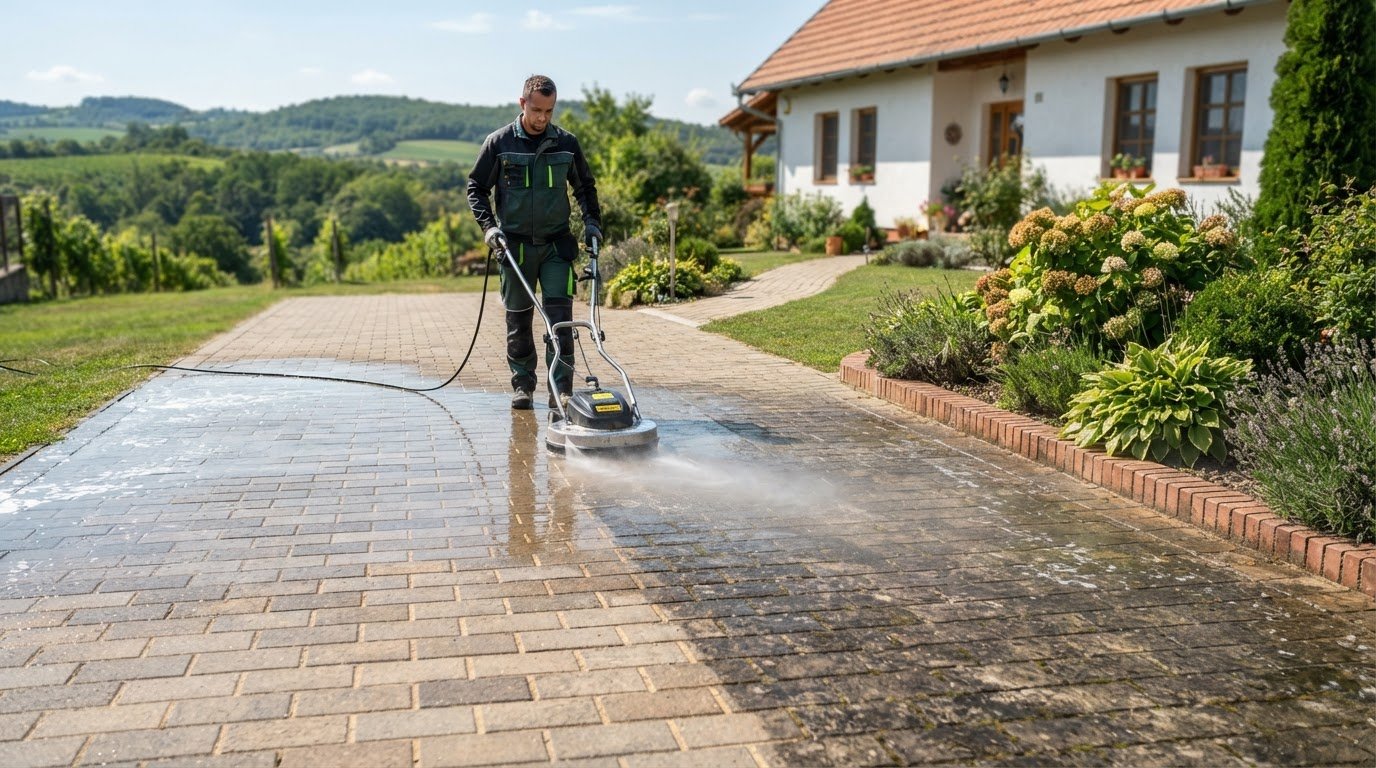 Térkő Tisztítás Kaposvár: Tiszta Burkolat